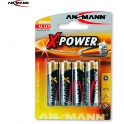 Ansmann Aa X-power 4-p - Batteri
