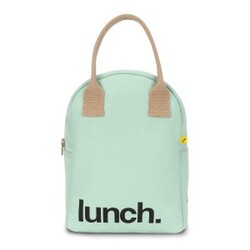 Fluf Zipper Lunch Bag - Mint
