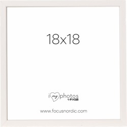 Focus Rock White 18x18 - Ramme