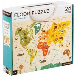 Petit Collage - Floor Puzzle Our World