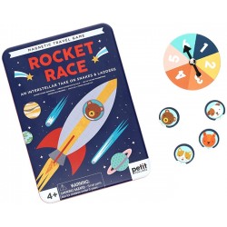 Petit Collage Magnetic Game Rocket Race - Spil