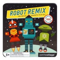 Petit collage - Mix & Match Magnetic Robots