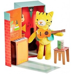 Petit Collage Playset Theodore The Tiger - Bamse